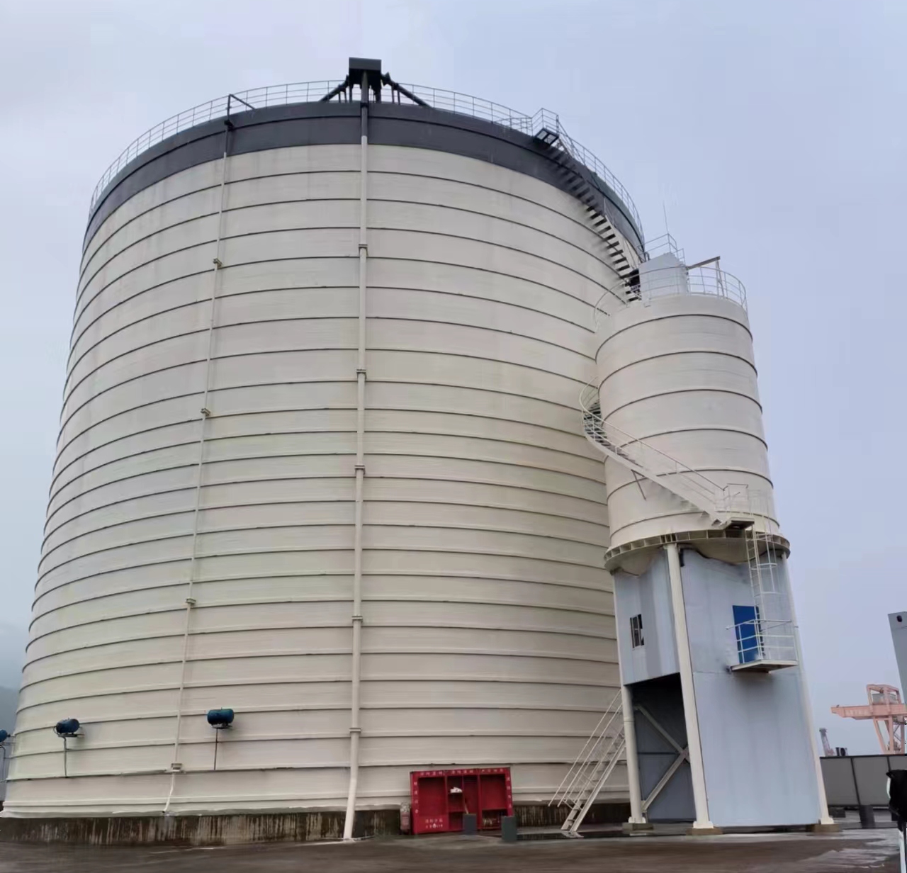 内丘10万吨水泥钢板库